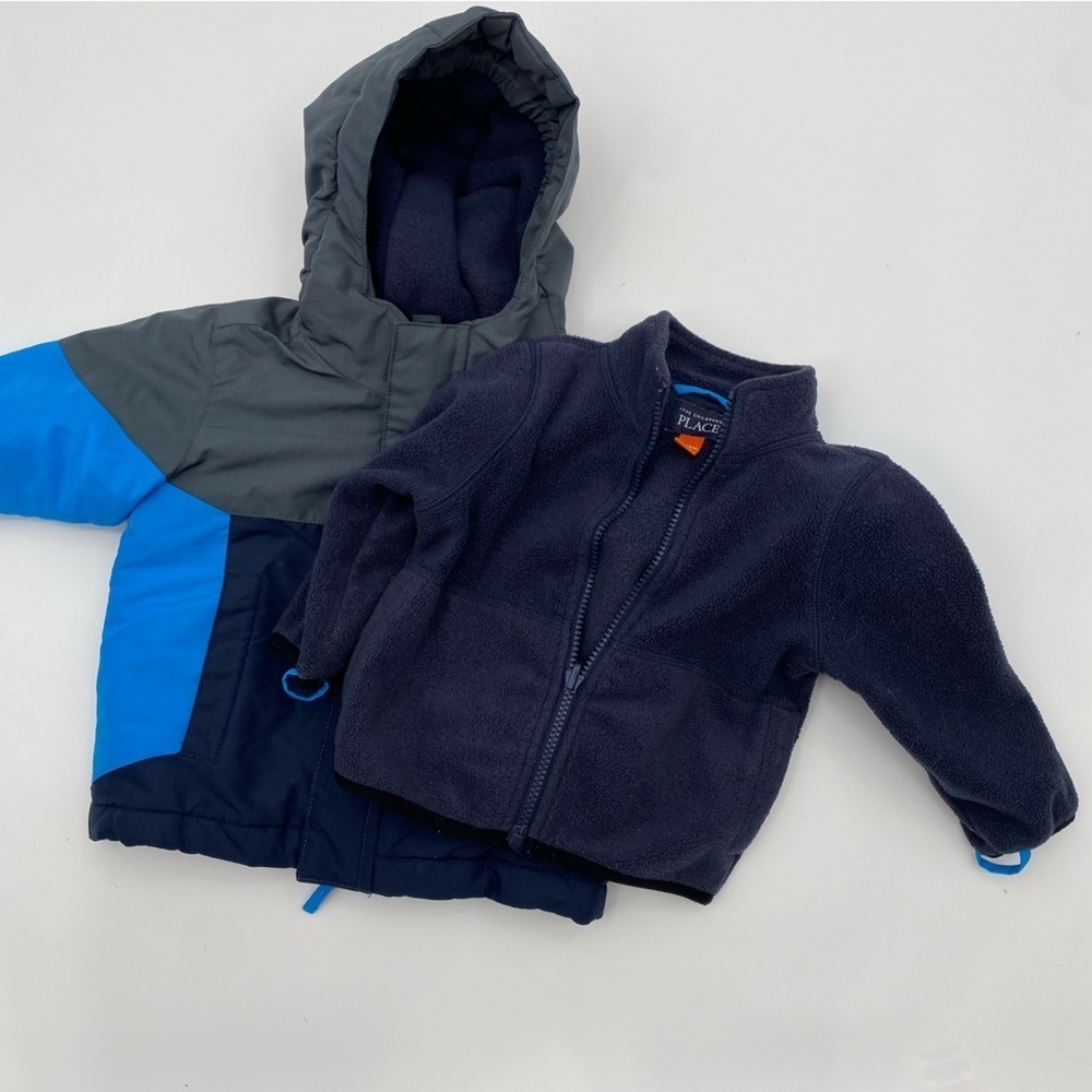Children’s Place Blue Winter Jacket size 12-18.months